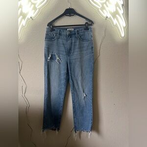 Madewell classic straight jeans